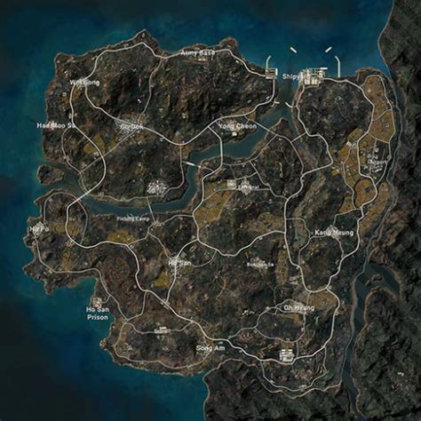 Taego :: PUBG Interactive Map .